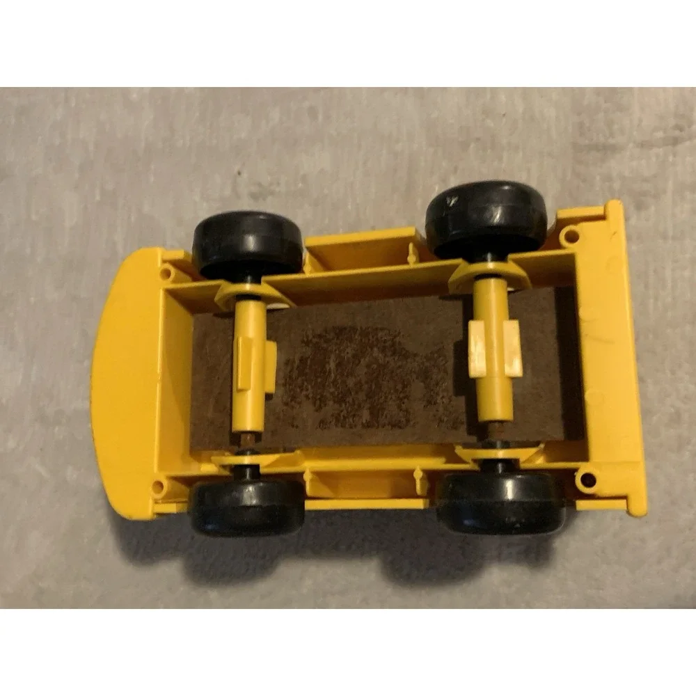 Fisher Price Nursery Mini School Bus Yellow Vintage 1978 #929‎ Little People